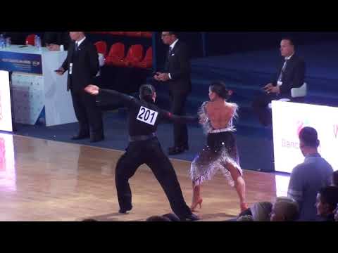 Nikolay Chernov - Elizaveta Dvorianova, RUS Paso WDSF Grand Slam Latin ROC - 2017