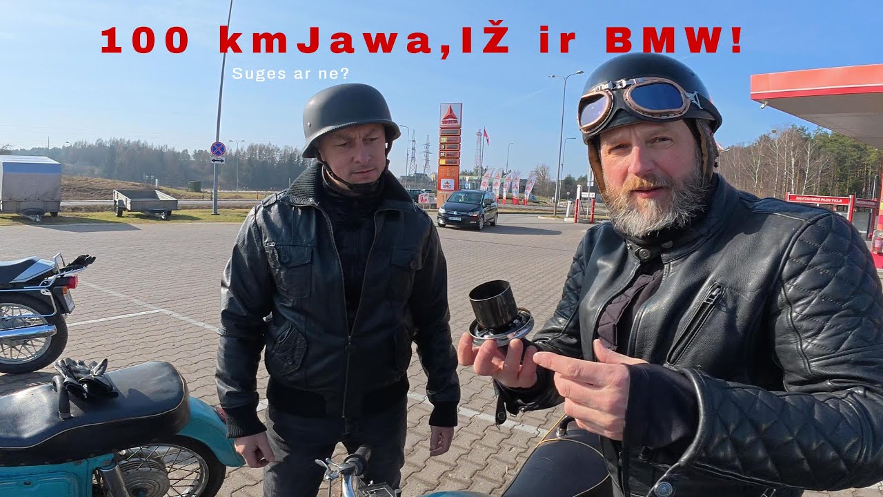 Ar sena technika atlaikys? 100 km su Jawa, IŽ ir BMW – ar prireiks tralo?