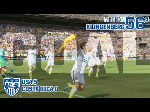 WNT vs. Costa Rica: Meghan Klingenberg Goal - Aug. 16, 2015