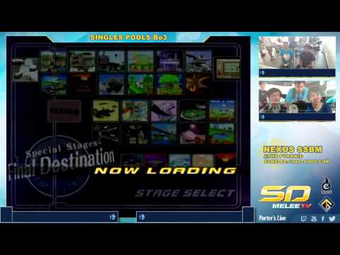 Nexus - 12YAN | SkSk (Falco) vs Izzy (Peach) - SSBM Singles Pools - Melee