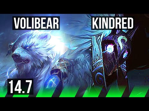 VOLIBEAR vs KINDRED (JGL) | 3/1/10, 700+ games | BR Master | 14.7