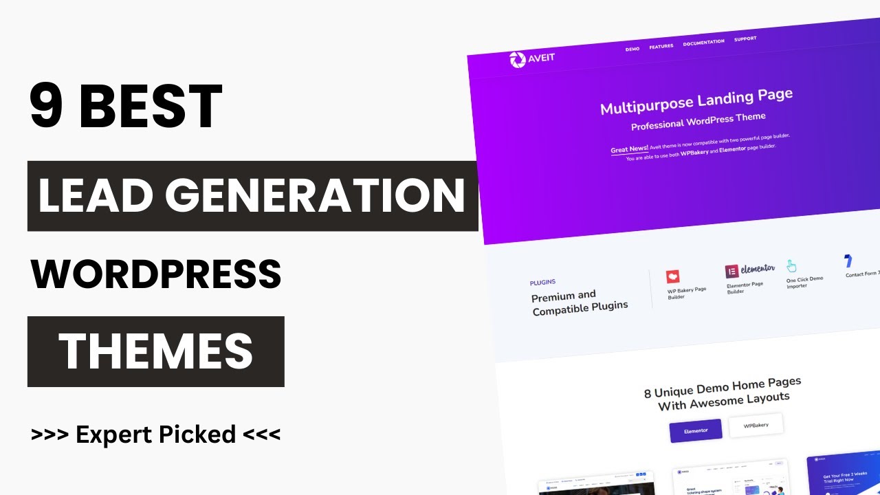 9 Best WordPress Themes for Lead Generation 2025 | Content Marketing WordPress Themes