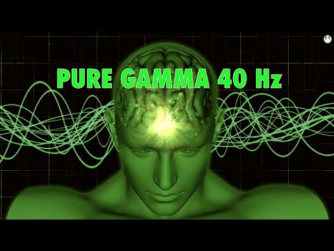 Pure Gamma Waves [40 Hz] For Peak Concentration ????????‍♂️  Intense Focus ???? Problem Solving ????