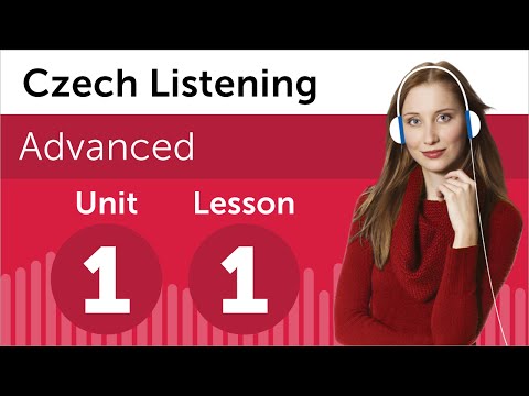 Czech Listening Practice - A Czech Business Presentation