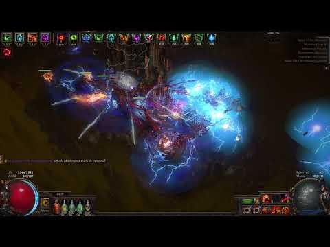 poe 3.14 exsanguinate elementalist - maze of the minotaur