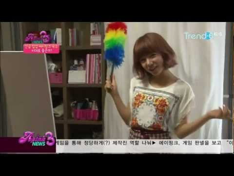 Apink News Season 3 Ep1 CUT - Time To Clean Our Dorm!! -
