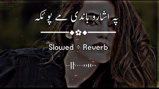 Pa Asharo Bandy Me Poi Ka (Slowed+Reverb) Pashto N