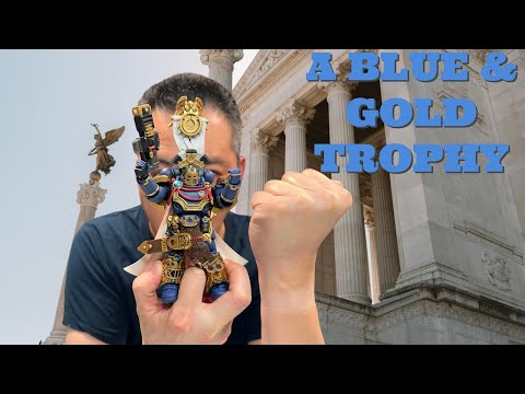 Review of JoyToy x Warhammer Horus Heresy Space Marines Ultramarines Legion Praetor