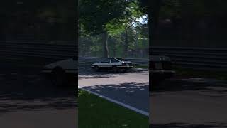 【GT7】何やってんだ拓海ぃぃぃ！！in モンツァ・サーキット #shorts #gt7 #グランツーリスモ7 #頭文字d #granturismo #granturismo7 #initiald