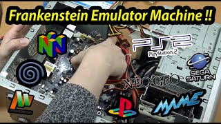 Frankenstein Emulation Console / Turning Junk Into Pure Retro Gaming Gold!