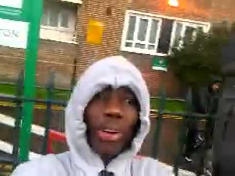 Hornzy 2 Priory Court Grey Gang Youngers In Crouch Hall Estate.mpg