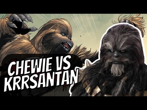 Black Krrsantan Almost Killed Chewbacca - Star Wars Comics (Canon) #Shorts
