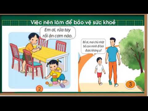 TNXH Lớp 1 - Ăn uống vận động và nghỉ ngơi