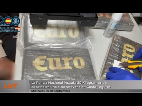 Traficaban con droga en una autocaravana estacionada en un colegio de Costa Teguise