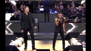 Anthony Callea and Tim Campbell - Playing To Win - Australia Day Live 2023