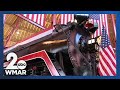 Bicentennial America's Freedom Train locomotive restored at Baltimore museum