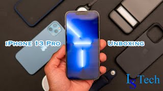 iPhone 13 Pro Sierra Blue Unboxing and First Look