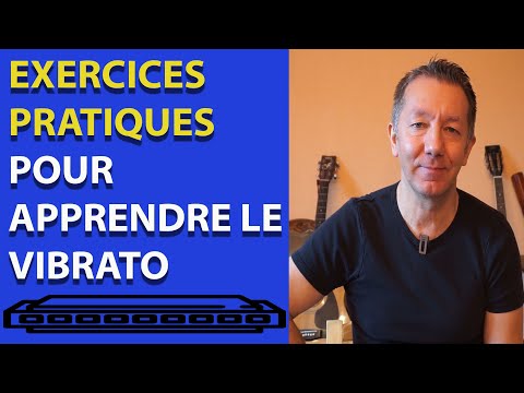 Practical exercises for learning vibrato