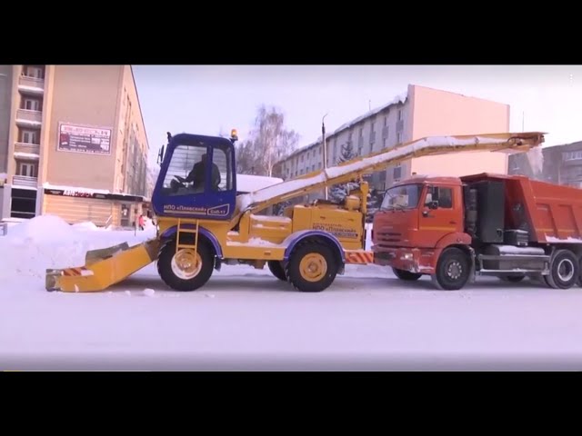 Вести Менделеевск: Шесть единиц техники задействовано в уборке снега в городе
