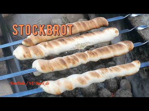 Stockbrot selber machen / Teig Rezept / Stockbrotteig