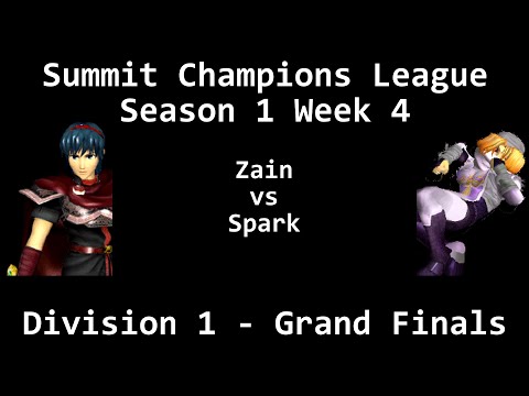 SCL1.4 - Zain (Marth) vs Spark (Sheik) - Division 1 - Grand Finals
