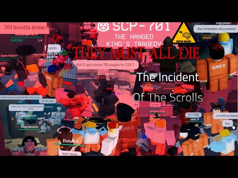 The Hanged King's Tragedy SCP 701 Scrolls | SCP Site Roleplay
