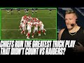Chiefs Run The Most Hilarious Trick Play of All Time That Didn't Count | Pat McAfee Reacts