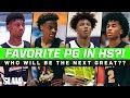 Who's Your Favorite HS Point Guard?! Sharife Cooper, Bronny James, & More!