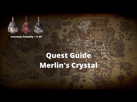OSRS Lvl3 Skiller -  Merlin's Crystal [0 Combat XP & Ironman Friendly]