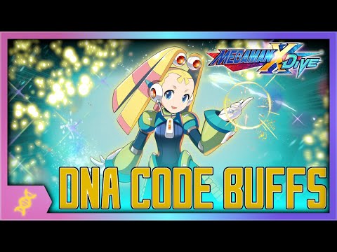 Pallette 5* DNA Code Buffs Showcase - Mega Man X DiVE