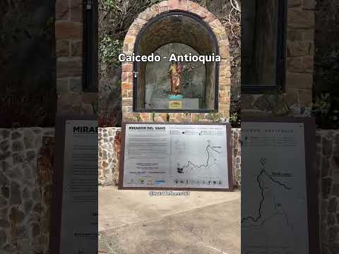 Mirador el Vaho en Caicedo Antioquia.