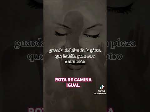 Rota se camina igual