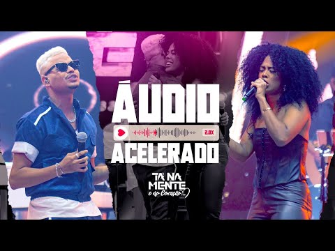 Tá Na Mente part  Marvvila   Áudio Acelerado Ao Vivo   Vídeo Oficial