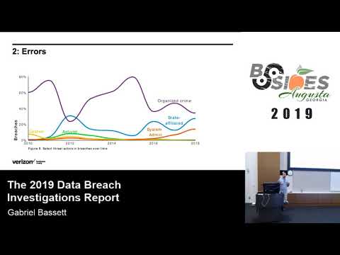 Gabriel Bassett - The 2019 Data Breach Investigations Report