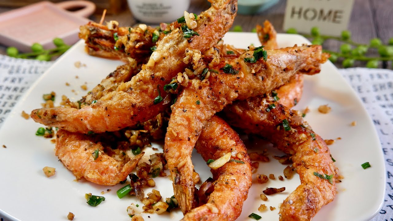 Your Family Will Love This! Crispy Salt & Pepper Shrimp 香脆椒盐虾 Chinese Prawn Recipe