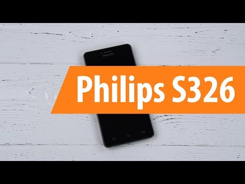 Распаковка Philips S326 / Unboxing Philips S326