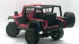 preview picture of video 'Look its paper!!: Jeep wrangler replica  from cardboard'