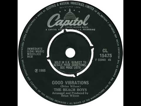 UK New Entry 1966 (352) The Beach Boys - Good Vibrations