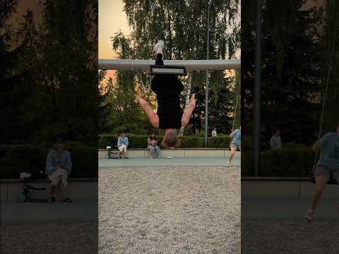Проверил трюк двойника, как тебе?🫣 #паркур #сальто #челлендж #обучалка