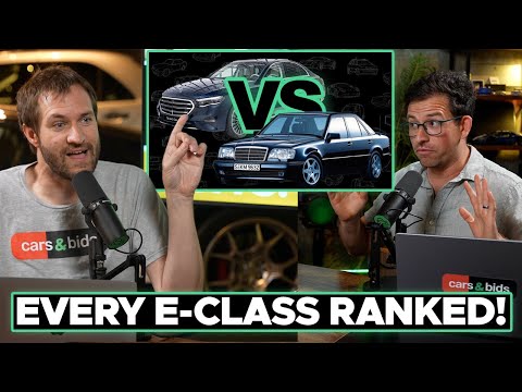 Doug DeMuro Ranks Every Mercedes Benz E-Class Generation