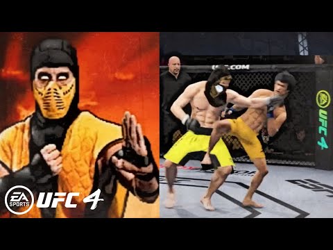 SCORPION VS BRUCE LEE | UFC 4 | INSANE KNOCKOUT