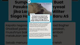 Peringatan Iran untuk Trump! Jangan Lanjutkan Perang, Militer Kami Kini Lebih Kuat & Siap Lawan