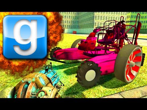 [Dansk] Garry's Mod - Sandbox - REB-SJOV & RAKETBÅD!