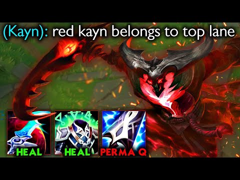 RED KAYN IS A TOP LANE GOD (2022 STRAT)