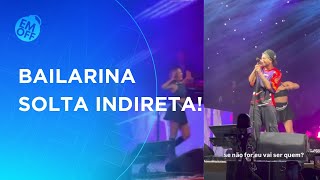 Bailarina de Zé Felipe passa fome e clama por biscoito