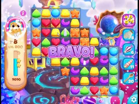 Cookie Jam Blast Level 800 - NO BOOSTERS 🍪 | SKILLGAMING ✔️