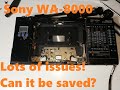 Sony WM 8000 9 Band Tape Corder Lots To Get This One Up And Running Again Part 1