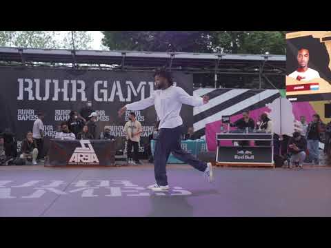 RUHRGAMES x AREA UDC Battle 2021 // HIPHOP - 1/4  Luciano vs Miracle