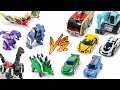 Car Truck VS Dinosaur CaptainDino TobotAthlon Magma6 Transformation