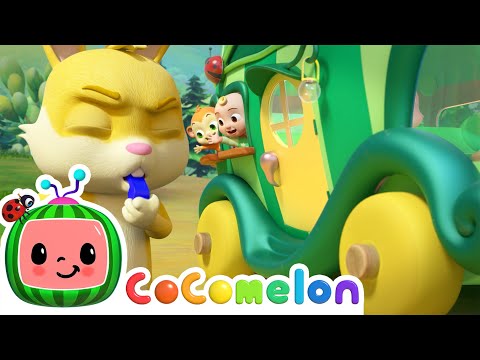 Wheels on the Bus! (Animal Version) | CoComelon Animal Time Nursery Rhymes